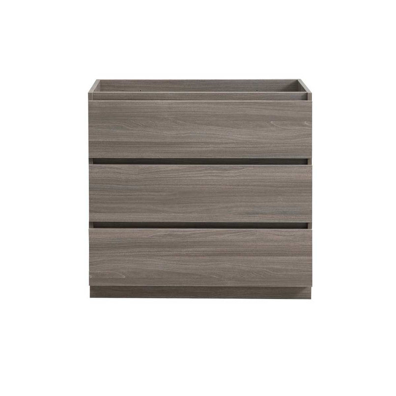 Lazzaro 36" Single Free Standing Manufactured Wood Vanity Cabinet Only - Less Vanity Top - image 4