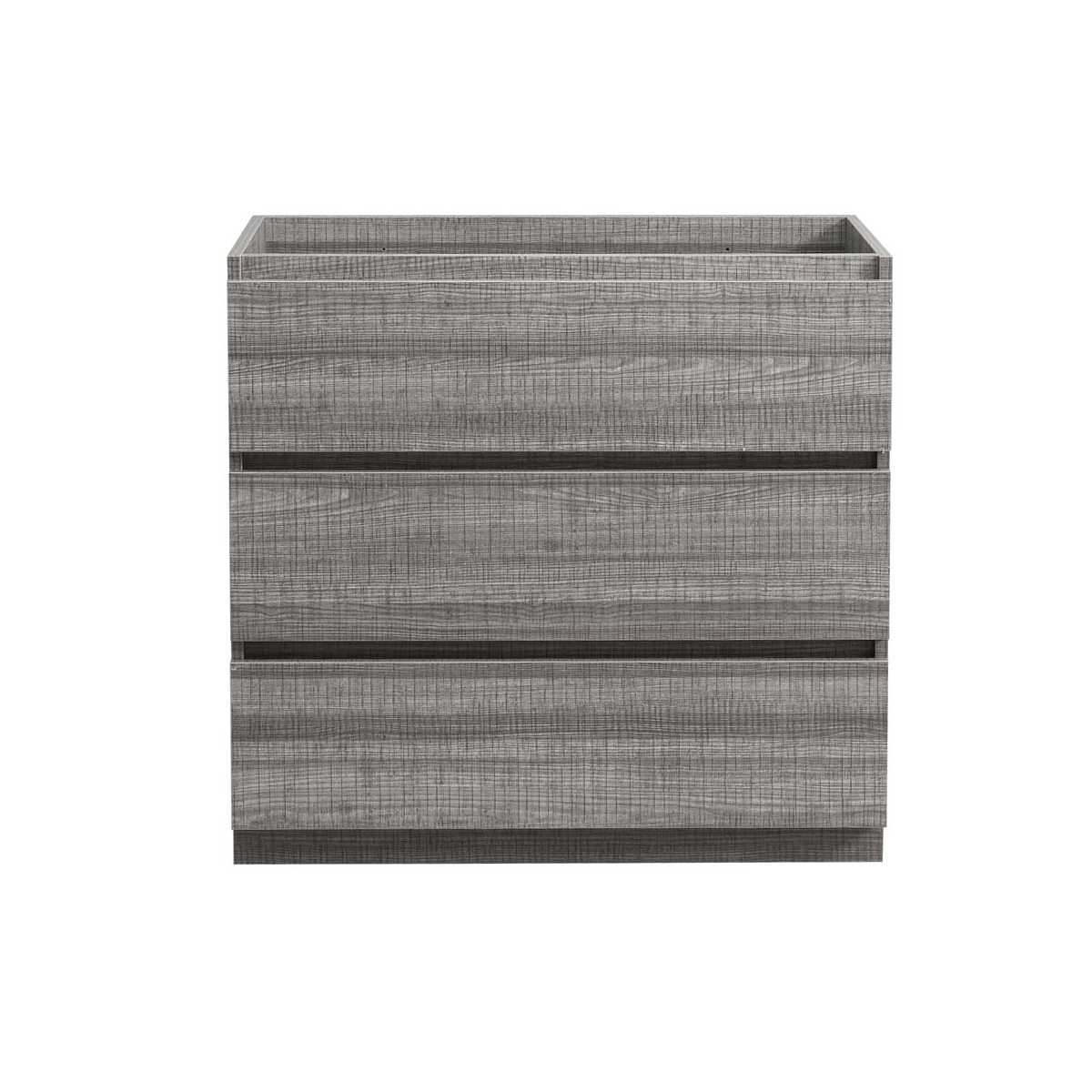Lazzaro 36" Single Free Standing Manufactured Wood Vanity Cabinet Only - Less Vanity Top - image 5