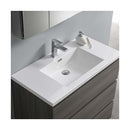 Lazzaro 36" Free Standing Single Basin Vanity Set with Cabinet and Acrylic Vanity Top - image 24