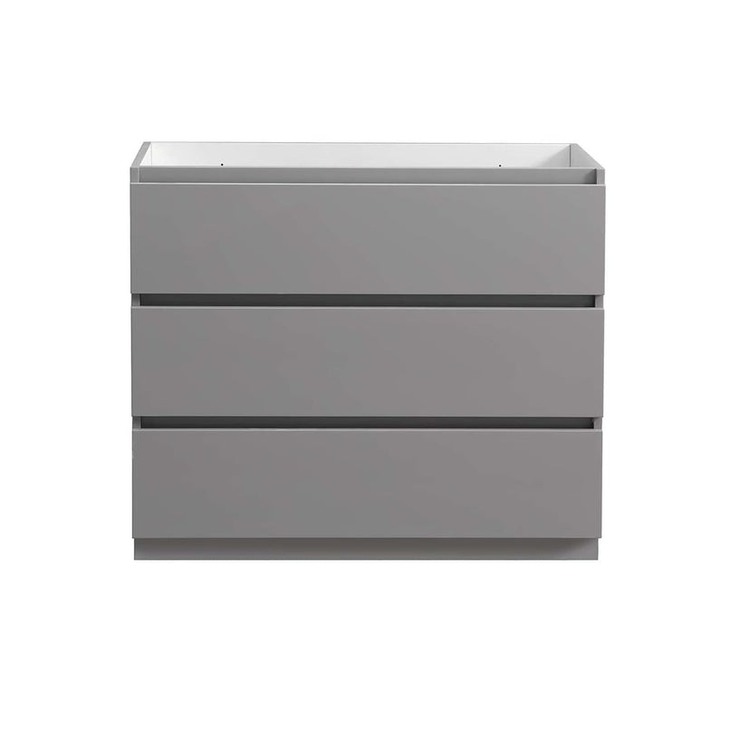 Lazzaro 40" Single Free Standing Manufactured Wood Vanity Cabinet Only - Less Vanity Top - image 4