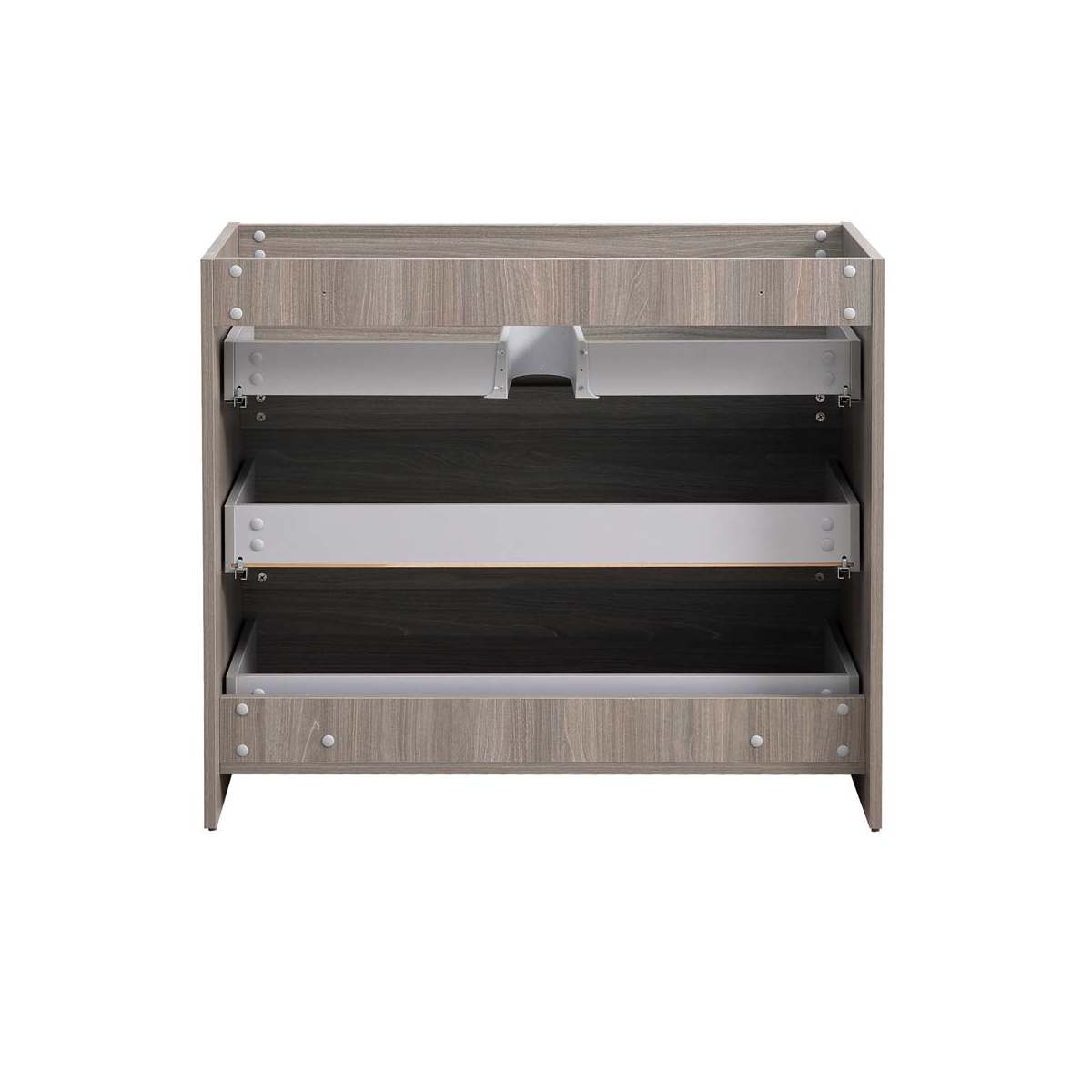 Lazzaro 40" Single Free Standing Manufactured Wood Vanity Cabinet Only - Less Vanity Top