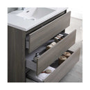 Lazzaro 40" Free Standing Single Basin Vanity Set with Cabinet and Acrylic Vanity Top - image 16