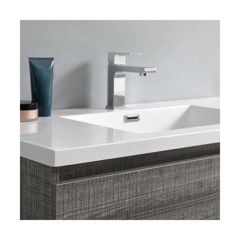Lazzaro 40" Free Standing Single Basin Vanity Set with Cabinet and Acrylic Vanity Top - image 19