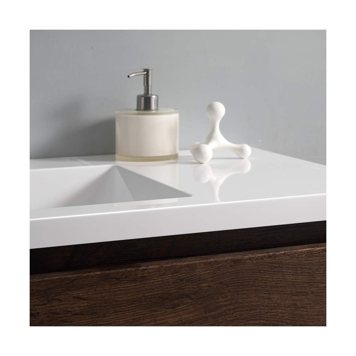 Lazzaro 40" Free Standing Single Basin Vanity Set with Cabinet and Acrylic Vanity Top - image 21