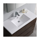 Lazzaro 40" Free Standing Single Basin Vanity Set with Cabinet and Acrylic Vanity Top - image 25