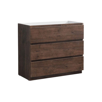 Lazzaro 40" Single Free Standing Manufactured Wood Vanity Cabinet Only - Less Vanity Top - image 1