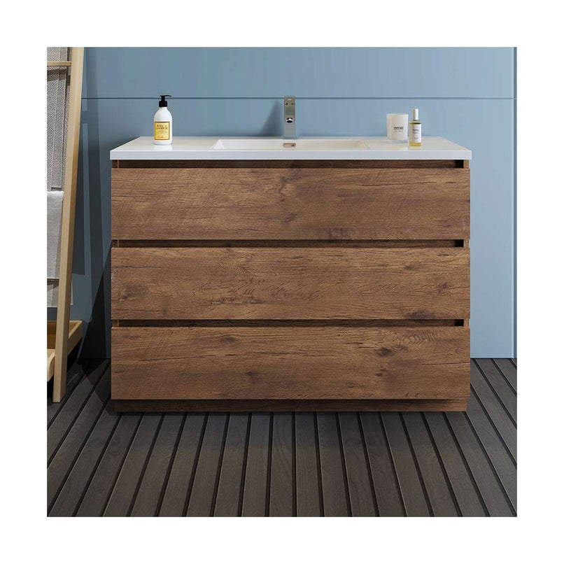 Lazzaro 48" Free Standing Single Basin Vanity Set with Cabinet and Acrylic Vanity Top - image 9