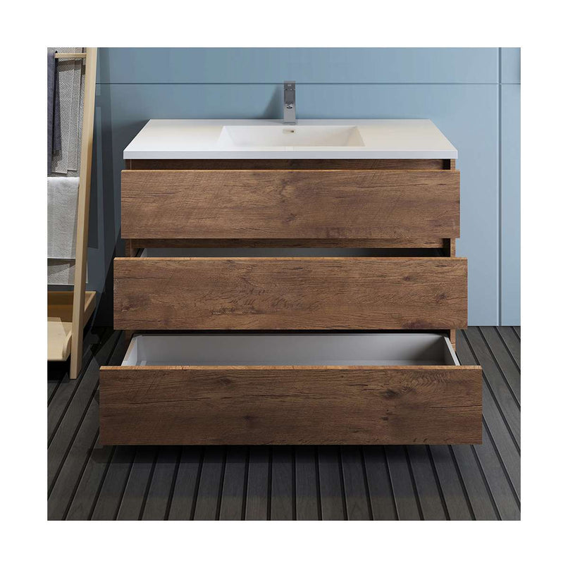 Lazzaro 48" Free Standing Single Basin Vanity Set with Cabinet and Acrylic Vanity Top - image 13