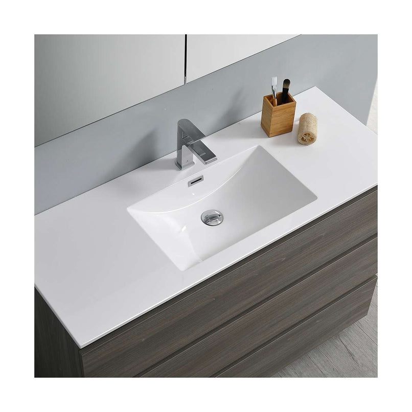 Lazzaro 48" Free Standing Single Basin Vanity Set with Cabinet and Acrylic Vanity Top - image 24