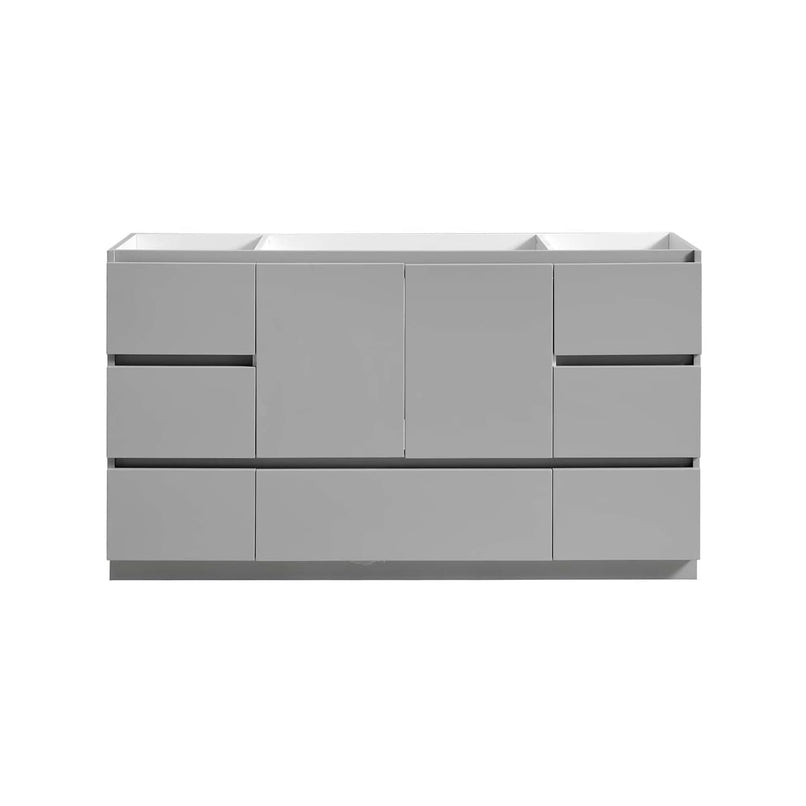 Lazzaro 60" Single Free Standing Manufactured Wood Vanity Cabinet Only - Less Vanity Top - image 2