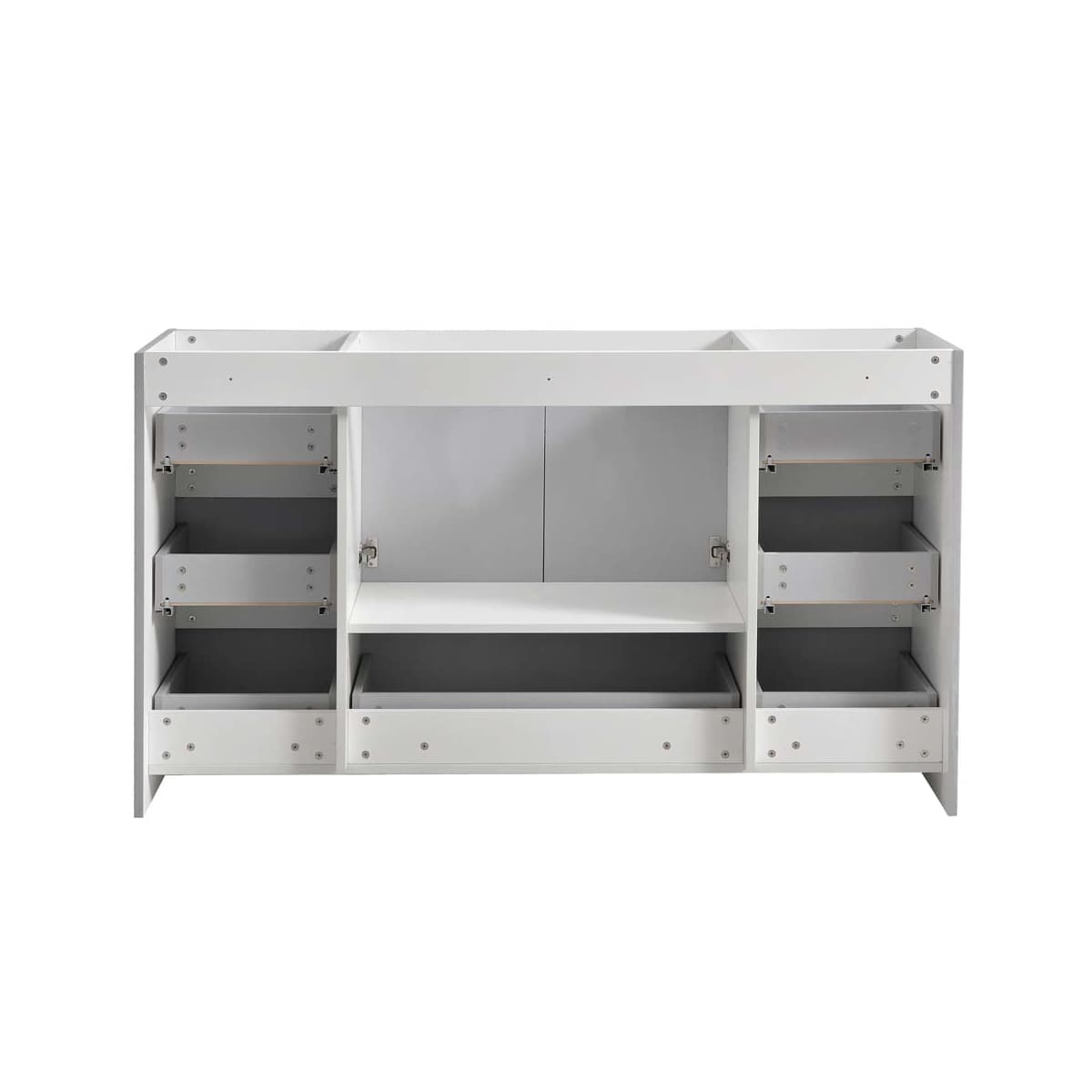 Lazzaro 60" Single Free Standing Manufactured Wood Vanity Cabinet Only - Less Vanity Top