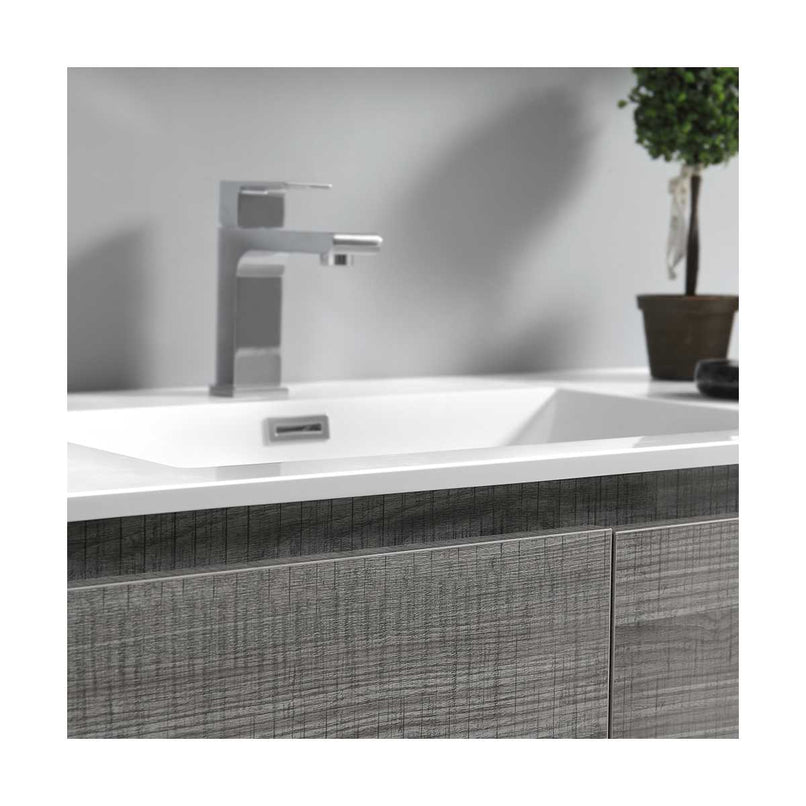 Lazzaro 60" Free Standing Single Basin Vanity Set with Cabinet and Acrylic Vanity Top - image 18