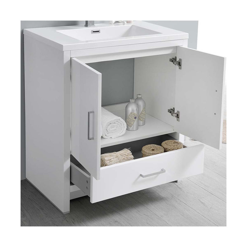 Imperia 30" Free Standing Single Basin Vanity Set with Cabinet and Acrylic Vanity Top - image 14