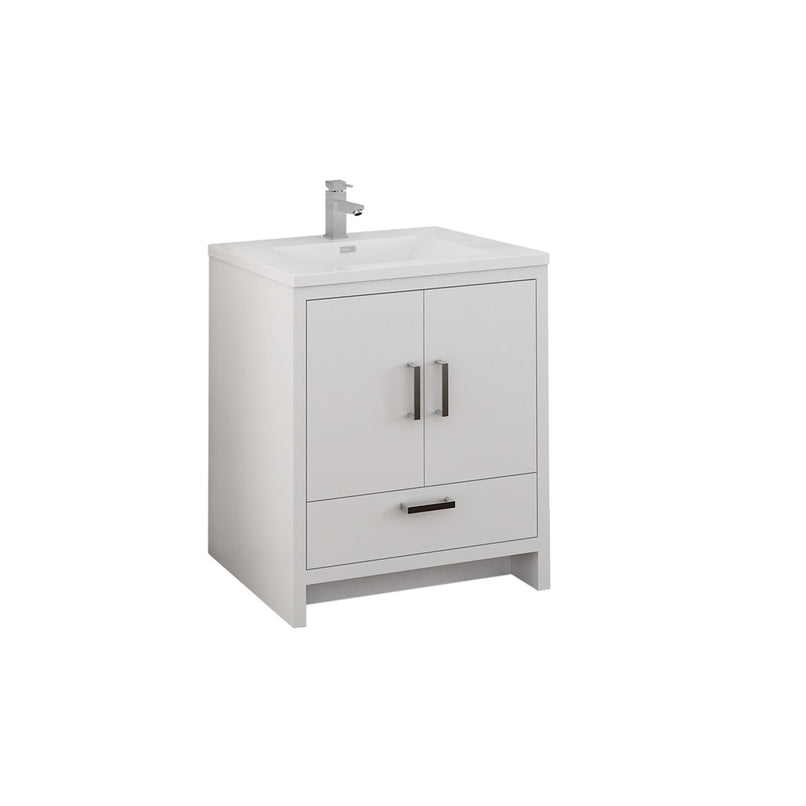 Imperia 30" Free Standing Single Basin Vanity Set with Cabinet and Acrylic Vanity Top - image 1