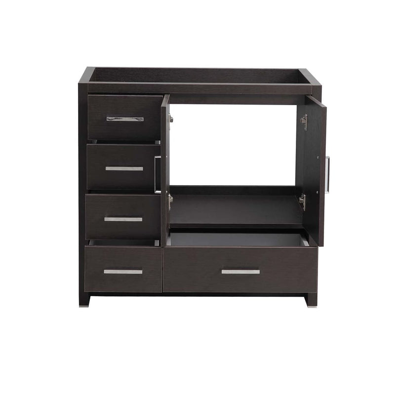 Imperia 36" Single Free Standing Manufactured Wood Vanity Cabinet Only - Less Vanity Top - image 4
