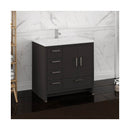 Imperia 36" Free Standing Single Basin Vanity Set with Cabinet and Acrylic Vanity Top - image 2