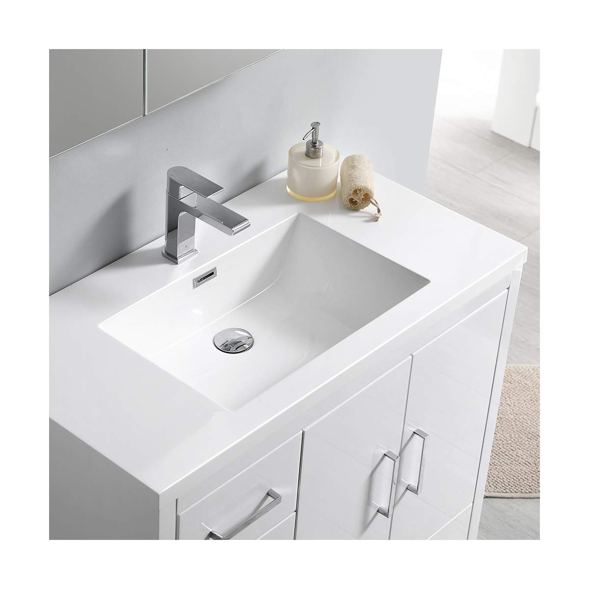 Imperia 36" Free Standing Single Basin Vanity Set with Cabinet and Acrylic Vanity Top - image 11