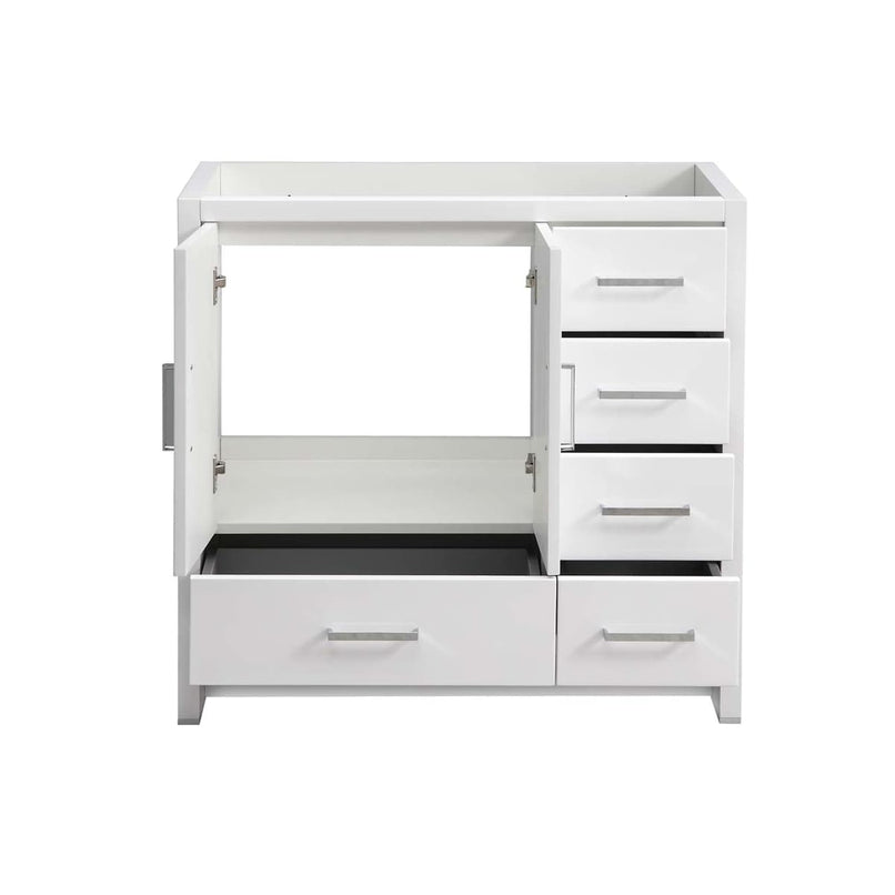 Imperia 36" Single Free Standing Manufactured Wood Vanity Cabinet Only - Less Vanity Top - image 5