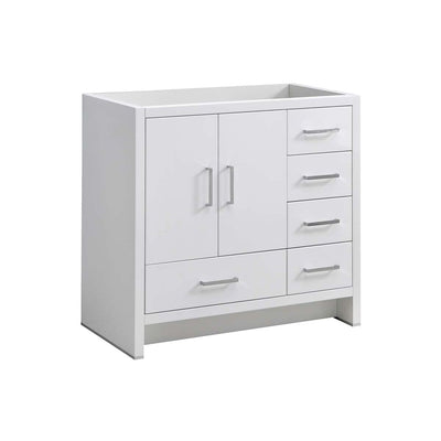 Imperia 36" Single Free Standing Manufactured Wood Vanity Cabinet Only - Less Vanity Top - image 1