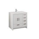 Imperia 36" Free Standing Single Basin Vanity Set with Cabinet and Acrylic Vanity Top - image 1