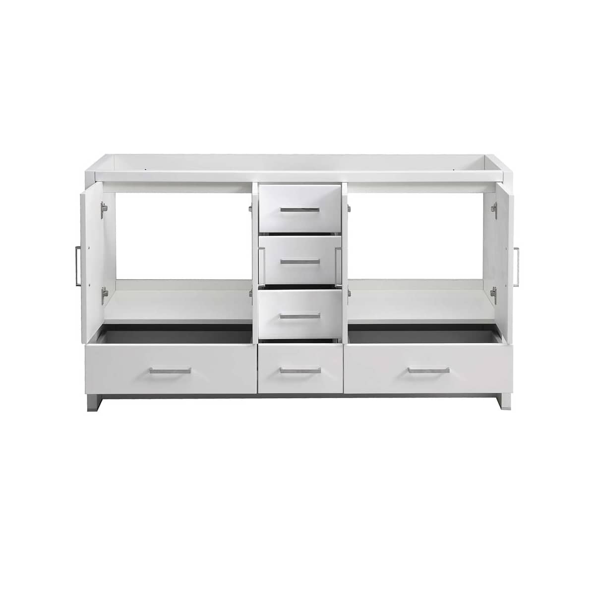 Imperia 60" Double Free Standing Manufactured Wood Vanity Cabinet Only - Less Vanity Top - image 5