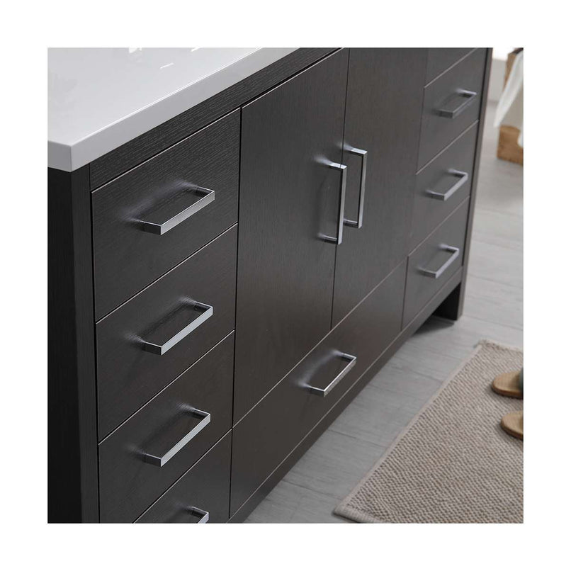 Imperia 60" Free Standing Single Basin Vanity Set with Cabinet and Acrylic Vanity Top - image 14