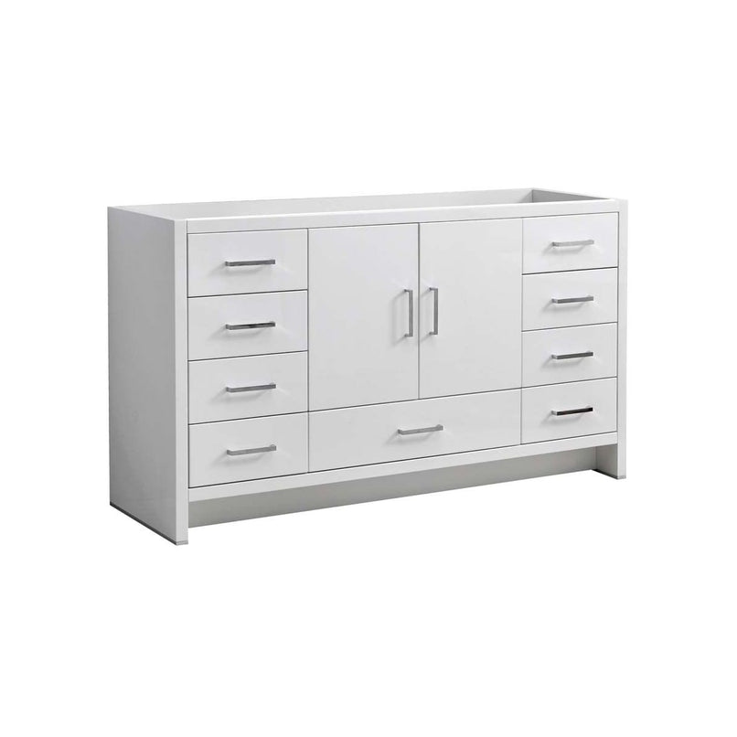 Imperia 60" Single Free Standing Manufactured Wood Vanity Cabinet Only - Less Vanity Top - image 1