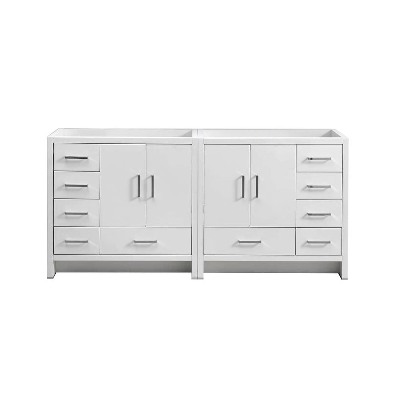 Imperia 71" Double Free Standing Manufactured Wood Vanity Cabinet Only - Less Vanity Top - image 2