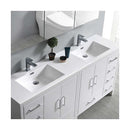 Imperia 72" Free Standing Double Basin Vanity Set with Cabinet and Acrylic Vanity Top - image 9