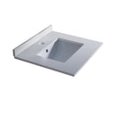 Oxford 24" Quartz Vanity Top with Undermount Sink and Backsplash - image 3