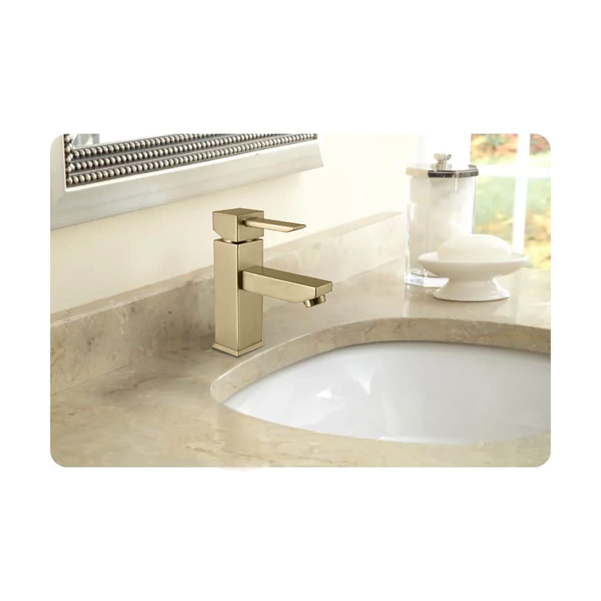 Bevera 1.2 GPM Single Hole Bathroom Faucet