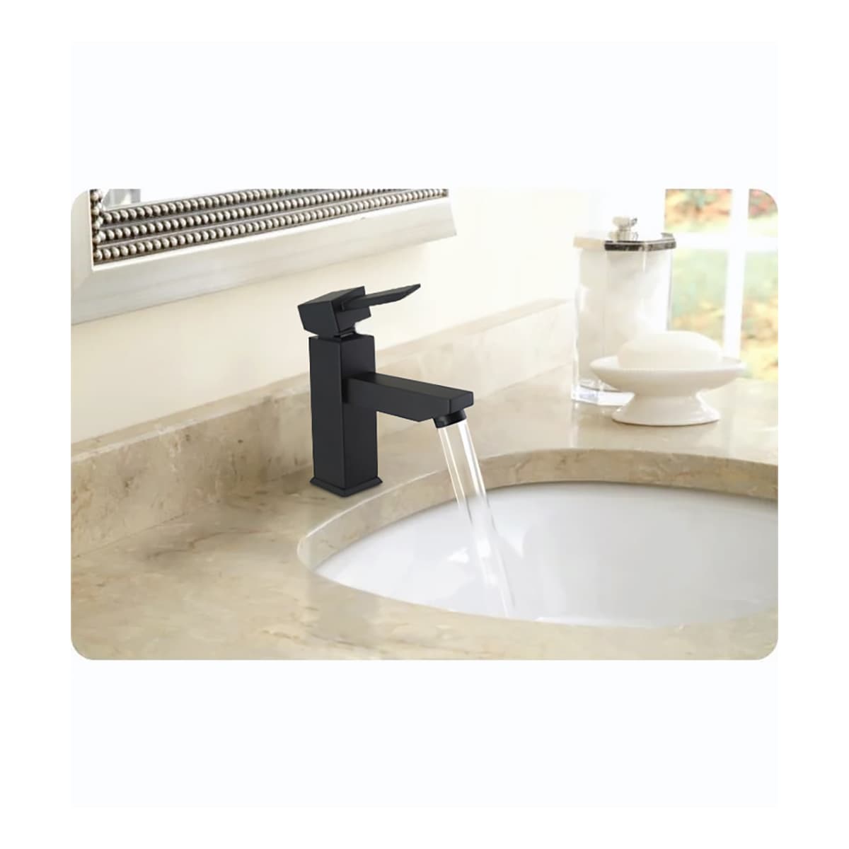 Bevera 1.2 GPM Single Hole Bathroom Faucet