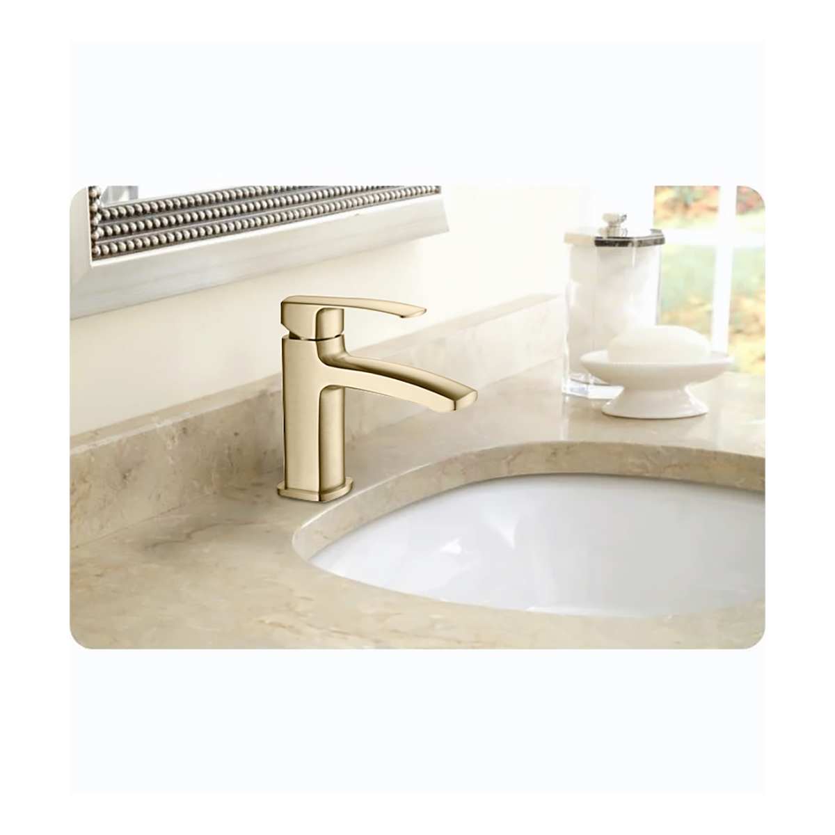 Fiora 1.2 GPM Single Hole Bathroom Faucet
