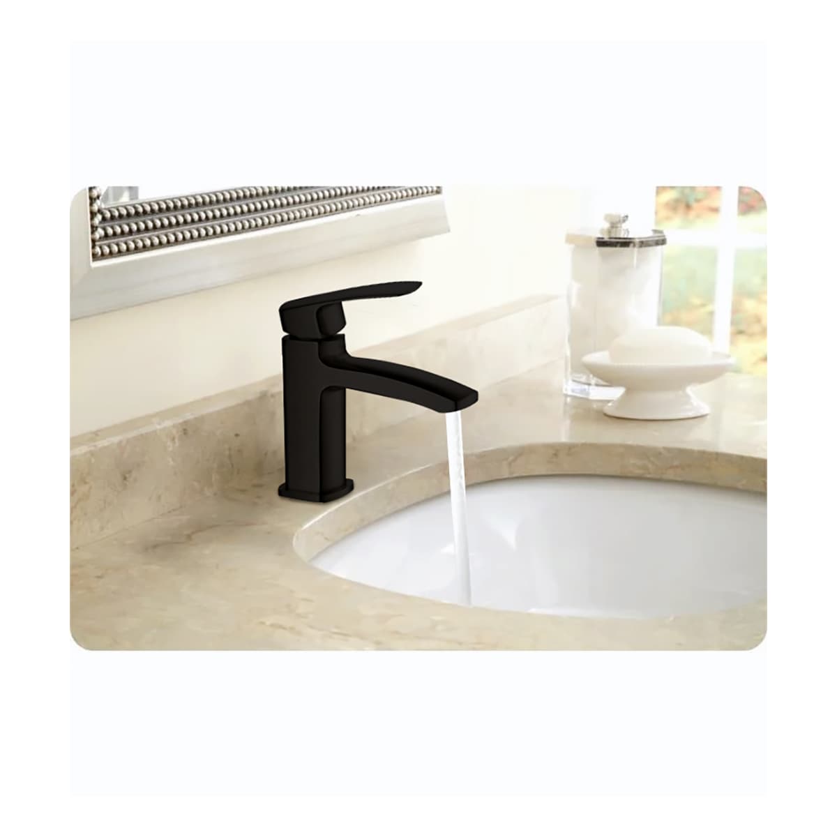 Fiora 1.2 GPM Single Hole Bathroom Faucet