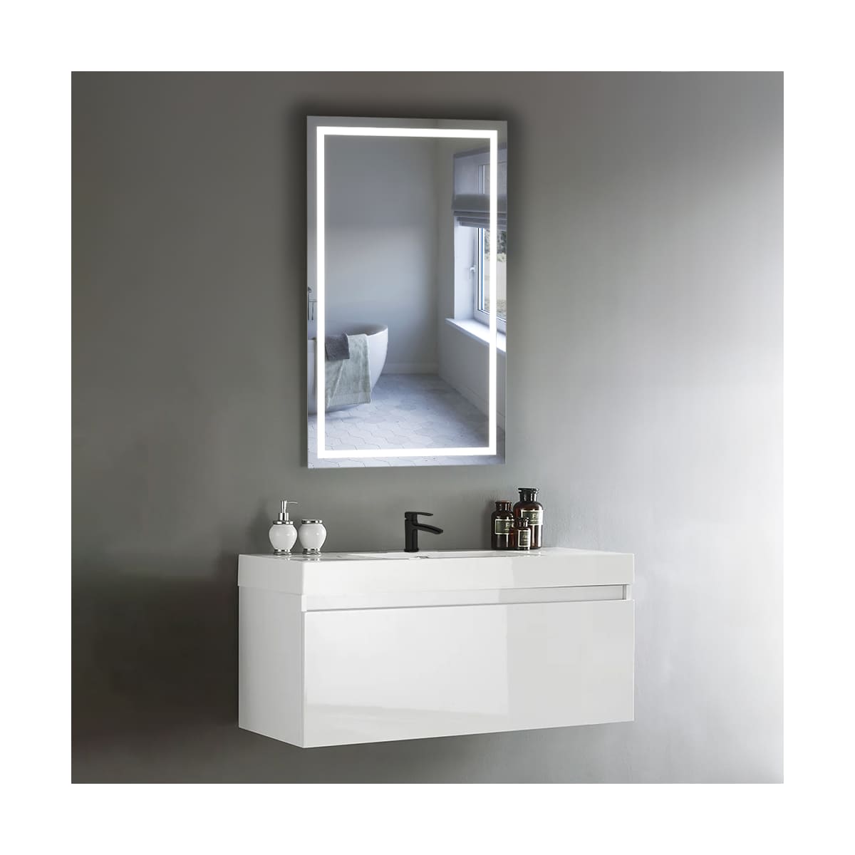 Fiora 1.2 GPM Single Hole Bathroom Faucet