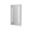 Tiempo 15" x 30" Lighted Frameless Single Door Medicine Cabinet - image 1