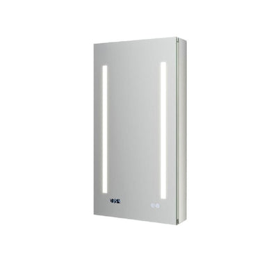 Tiempo 15" x 30" Lighted Frameless Single Door Medicine Cabinet - image 1