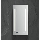 Tiempo 15" x 30" Lighted Frameless Single Door Medicine Cabinet - image 2