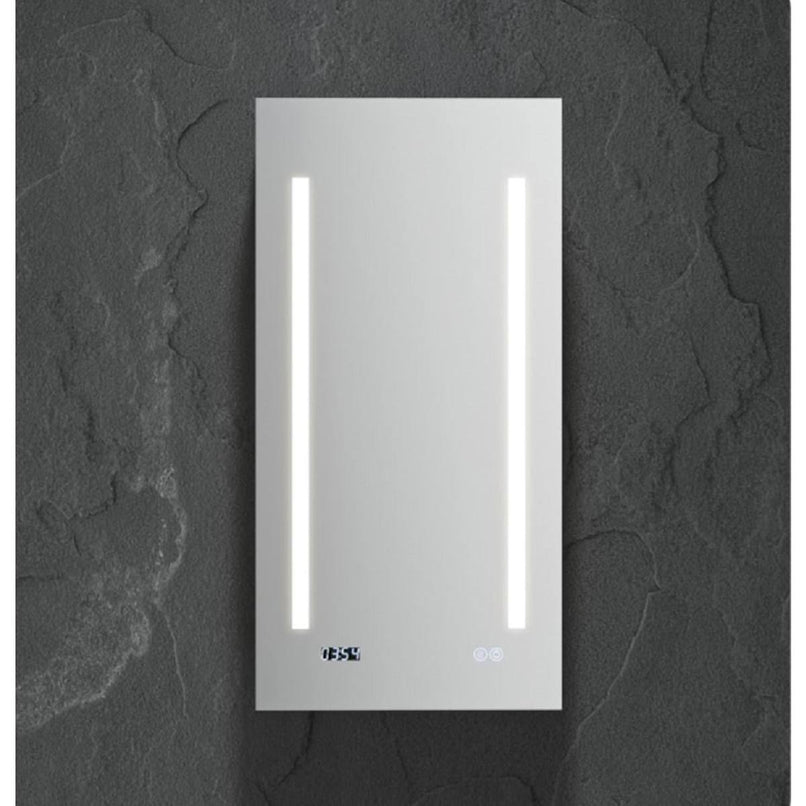Tiempo 15" x 30" Lighted Frameless Single Door Medicine Cabinet - image 2