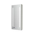 Tiempo 15" x 36" Lighted Frameless Single Door Medicine Cabinet - image 1