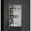 Tiempo 15" x 36" Lighted Frameless Single Door Medicine Cabinet - image 4