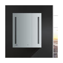 Tiempo 30" x 36" Lighted Frameless Medicine Cabinet with 4 Shelves and Defogger - image 7