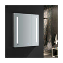 Tiempo 30" x 36" Lighted Frameless Medicine Cabinet with 4 Shelves and Defogger - image 8