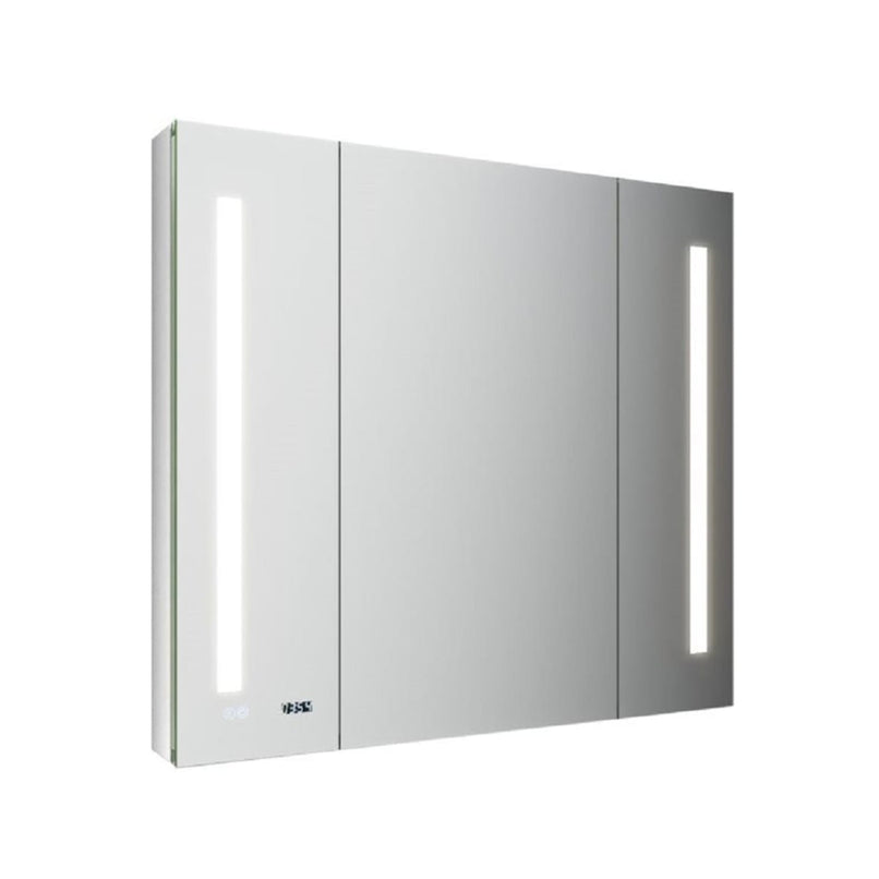 Tiempo 40" x 36" Lighted Frameless Triple Door Medicine Cabinet - image 1