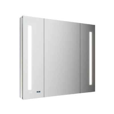Tiempo 40" x 36" Lighted Frameless Triple Door Medicine Cabinet - image 1