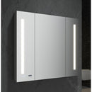 Tiempo 40" x 36" Lighted Frameless Triple Door Medicine Cabinet - image 3