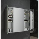 Tiempo 40" x 36" Lighted Frameless Triple Door Medicine Cabinet - image 4