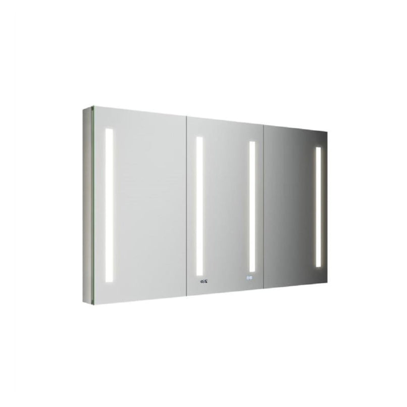 Tiempo 60" x 36" Lighted Frameless Triple Door Medicine Cabinet - image 1