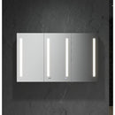 Tiempo 60" x 36" Lighted Frameless Triple Door Medicine Cabinet - image 2