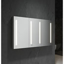 Tiempo 60" x 36" Lighted Frameless Triple Door Medicine Cabinet - image 3